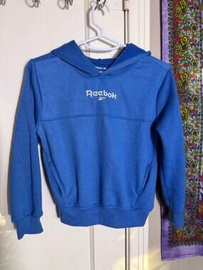 Reebok Blue Fleece Hoodie - Youth 10